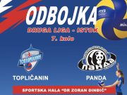ODBOJKAŠICE TOPLIČANINA DOČEKUJU EKIPU PANDE