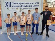 USPEH GIMNASTIČARA NA ŠKOLSKOJ OLIMPIJADI