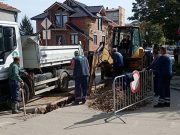 KURŠUMLIJA: IZGRADNJA ATMOSFERSKE KANALIZACIJE U ULICI PALIH BORACA