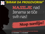 BIRAM DA PROGOVORIM – STOP NASILJU
