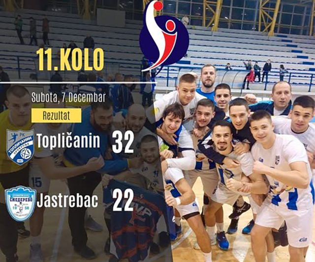 RK Toplicanin - RK Jastrebac rezultat