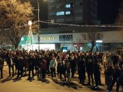 Protest održan i večeras