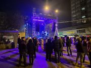 Slaba poseta na dočeku srpske Nove godine na trgu (video)