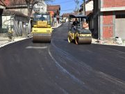 Završen prvi sloj asfalta u ulici Milena Jovanovića