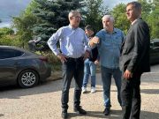 Ministar Glamočić obišao Blace: 350 miliona dinara za sanaciju štete od požara