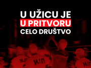 Represija nad celim društvom u Užicu: Pritvor studentu, profesoru, direktoru NVO, odborniku, advokatu, građanima
