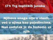 Prokuplje uz studente – podrška mladima u borbi za pravednije društvo