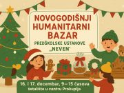Novogodišnji humanitarni bazar PU “Neven”: Malo dobrote za veliku radost najmlađih