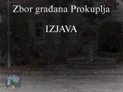 Zbor građana Prokuplja pružio podršku porodici preminule Milene Kitanović