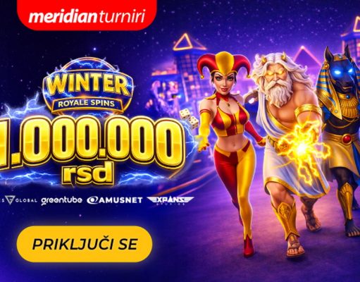 Milion dinara čeka pobednike: Stigao je Winter Royale Spins!