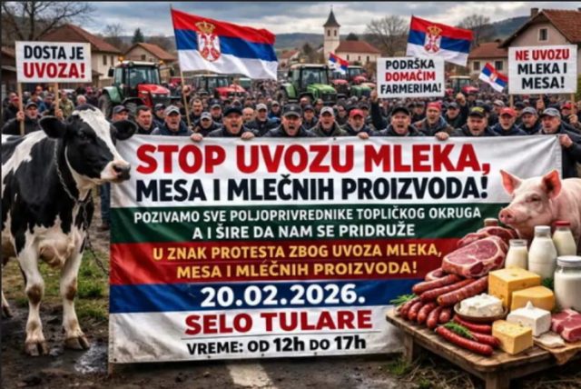 Protest poljoprivrednika 20-02-26