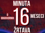 Sutra šesnaest minuta tišine u Prokuplju za stradale u Novom Sadu