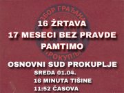 Šesnaest minuta tišine sutra u Prokuplju za žrtve tragedije u Novom Sadu