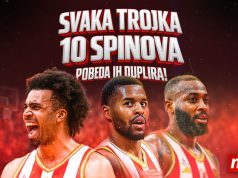 SVAKA TROJKA – 10 BESPLATNIH SPINOVA! Navijamo za Crvenu zvezdu i pobedom dupliramo nagrade!