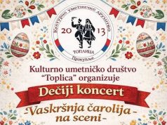 Vaskršnja čarolija na sceni: Dečiji folklorni koncert KUD “Toplica” u nedelju