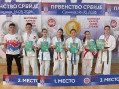 Karatistima Topličanina više medalja na Prvenstvu Srbije u Sjenici