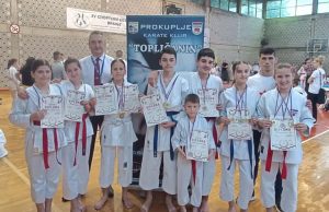Karatisti Topličanina osvojili 12 medalja na međunarodnom turniru u Vranju