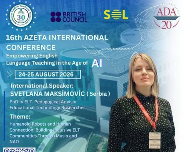 Svetlana Maksimović na konferenciji u Bakuu