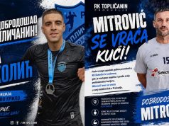 Rukometni klub Topličanin jači za dva povratnika: Luka Nikolić i Ivan Mitrović ponovo u plavo-belom dresu