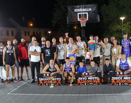 Kuršumlija: Prepune tribine i vrhunski basket – ekipa 3×3 Užice osvojila prvo mesto