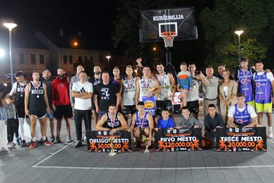 Kuršumlija: Prepune tribine i vrhunski basket – ekipa 3×3 Užice osvojila prvo mesto