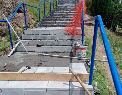 Kuršumlija uređuje stepenište kod Gvozdenog mosta, stiže i rampa za osobe sa invaliditetom