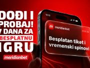STIGAO JE NOVI BONUS DOBRODOŠLICE: Ne biraj između sporta i slota – Meridianbet donosi najbolje od oba sveta!