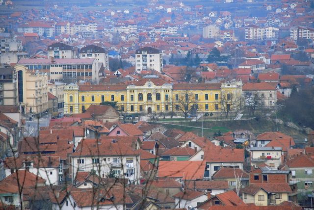 Panorama Prokuplja i gradska kuća