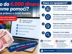 Kako do 6.000 dinara državne pomoći: Vodič za prijavu u četiri koraka