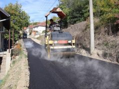 Kuršumlija: Nova asfaltna podloga u Ulici dr Melgarda
