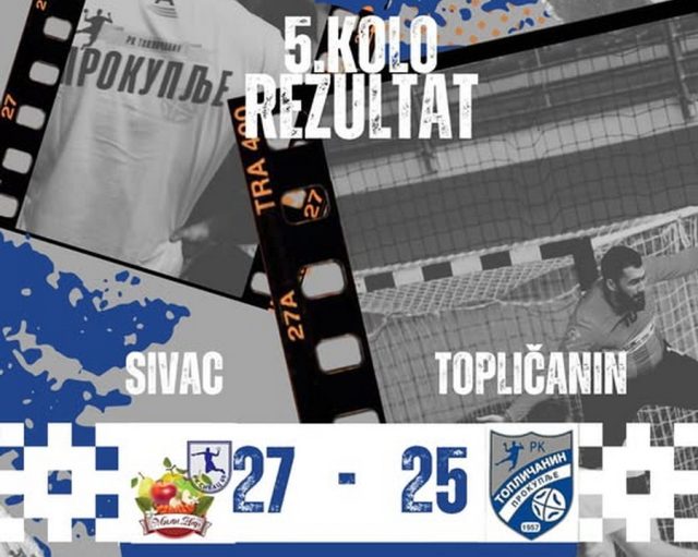 RK Sivac - RK Topličanin